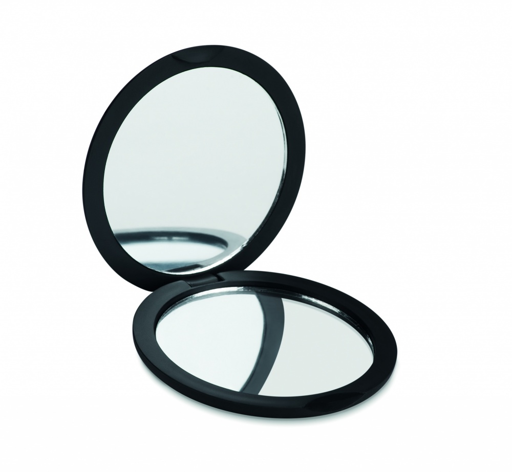 Logo trade promotional giveaways picture of: Double sided compact mirror
