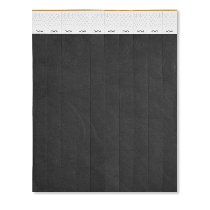 Logo trade promotional giveaways picture of: One sheet of 10 wristbands