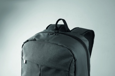 Logo trade advertising products image of: Backpack in 360d polyester