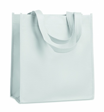 Logo trade corporate gifts image of: 80gr/m² nonwoven shopping bag