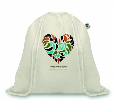 Logo trade business gift photo of: 105gr/m² organic cotton bag