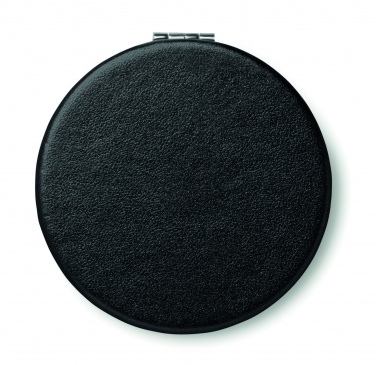 Logo trade corporate gifts image of: Round PU mirror
