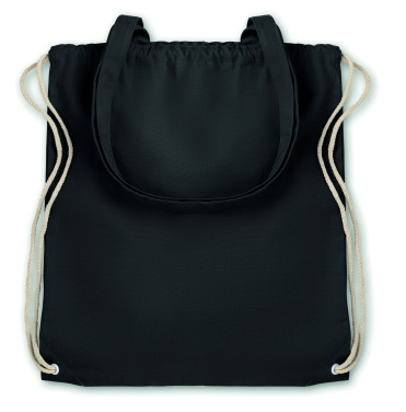 Logotrade promotional gift picture of: 220gr/m² canvas 2 function bag