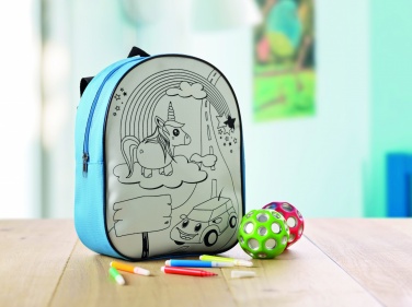 Logo trade promotional products image of: Backpack with 5 markers