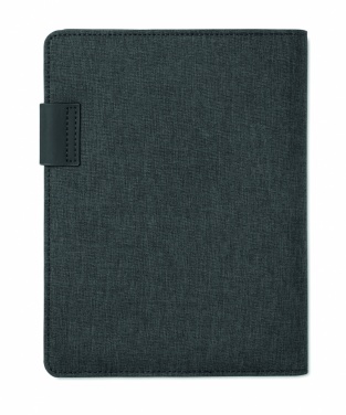 Logotrade promotional giveaway picture of: A5 folder with power bank