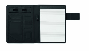 Logo trade corporate gift photo of: A5 folder with power bank