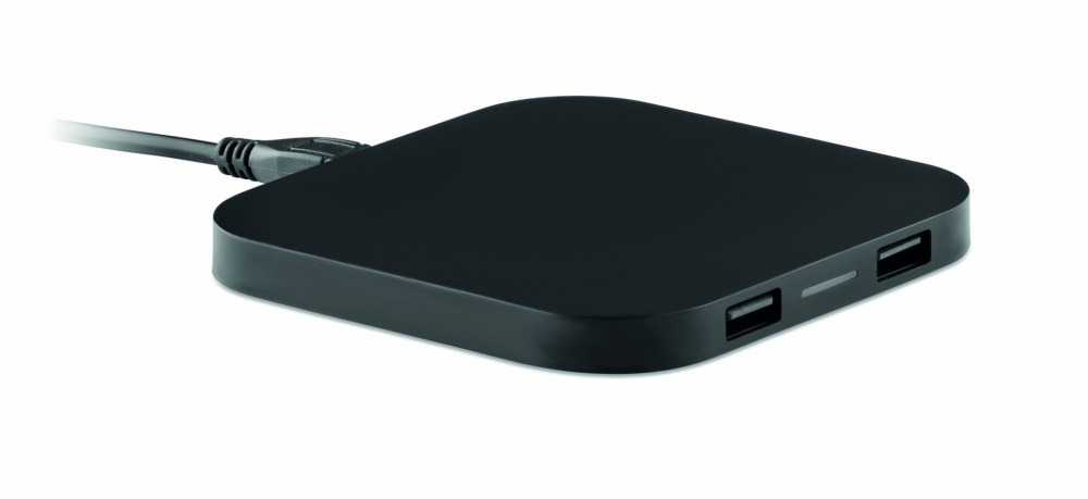 Logo trade corporate gifts picture of: Wireless charging pad 5W