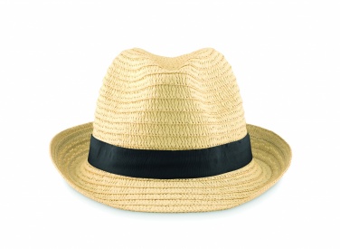 Logo trade promotional gifts image of: Paper straw hat