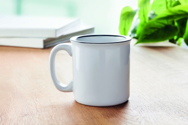 Logo trade advertising products picture of: Sublimation ceramic mug 240ml