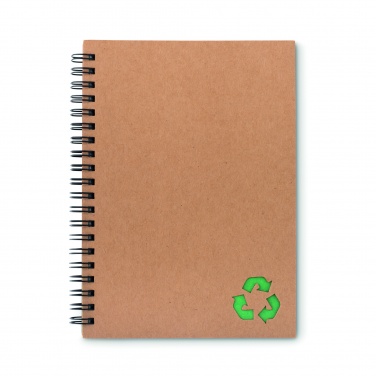 Logo trade promotional products image of: Mineral paper notebook 70 line