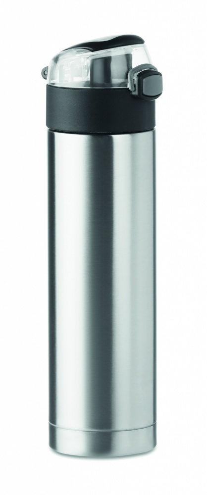 Logo trade promotional products image of: Double wall bottle 400ml