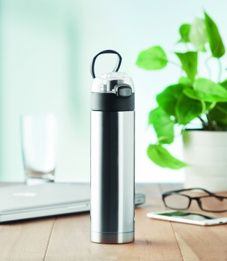 Logo trade promotional merchandise picture of: Double wall bottle 400ml