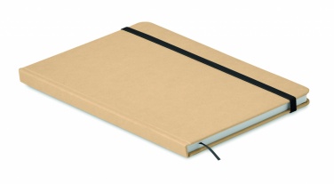 Logo trade corporate gift photo of: A5 recycled notebook 80 lined