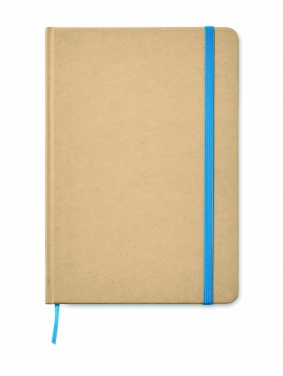 Logo trade promotional giveaway photo of: A5 recycled notebook 80 lined