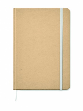 Logo trade advertising products picture of: A5 recycled notebook 80 lined