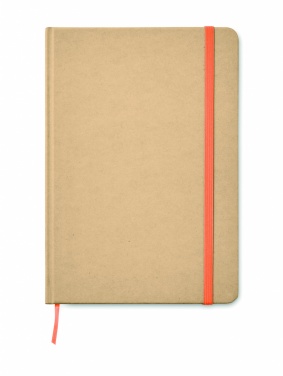 Logo trade promotional merchandise image of: A5 recycled notebook 80 lined
