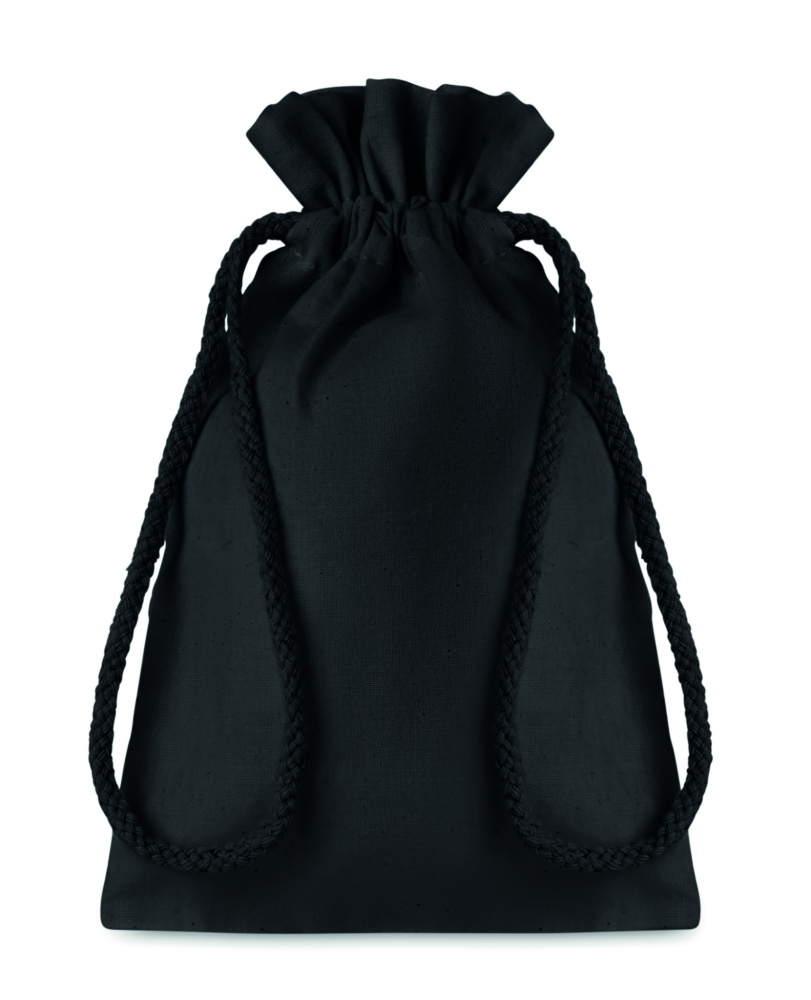 Logo trade advertising products image of: Small Cotton draw cord bag