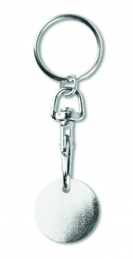 Logotrade corporate gifts photo of: Key ring token (€uro token)
