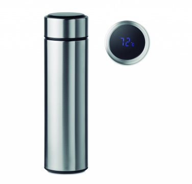 Logo trade promotional items image of: Bottle with touch thermometer
