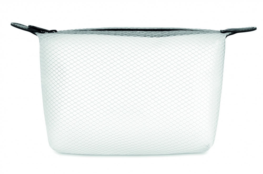 Logo trade promotional merchandise photo of: Mesh EVA toiletry bag