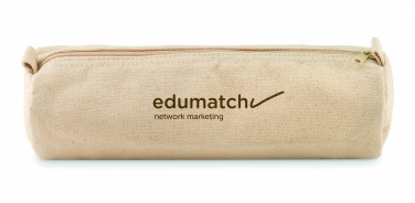 Logo trade advertising products image of: Cotton Pencil case  320 gr/m²