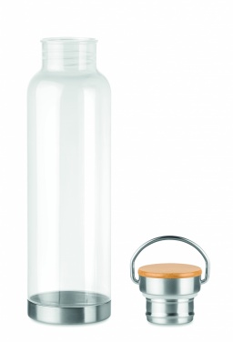 Logo trade promotional items picture of: Tritan 800ml bottle bamboo top