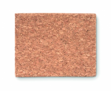 Logo trade corporate gift photo of: Cork sticky note memo pad