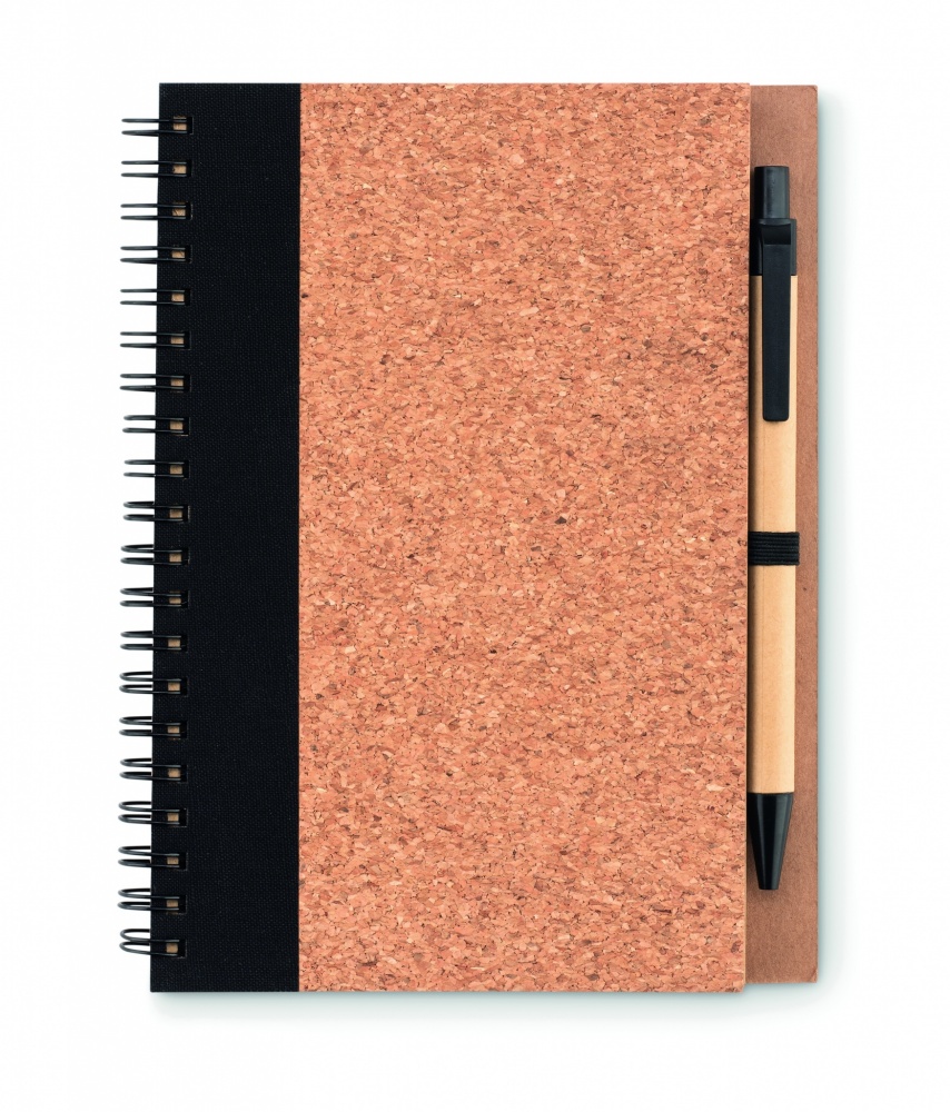 Logotrade advertising product image of: Cork notebook with pen
