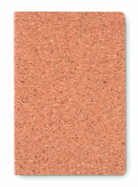 Logotrade corporate gift picture of: A5 cork notebook 96 lined