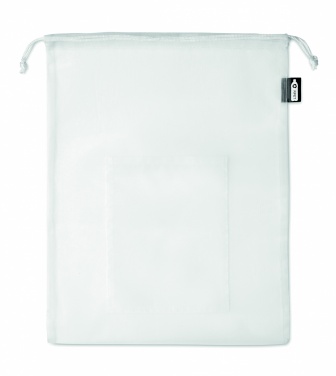 Logo trade corporate gifts image of: Mesh RPET food bag