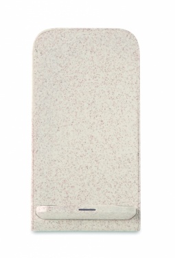 Logotrade corporate gift image of: Wheat straw/ABS charger std10W