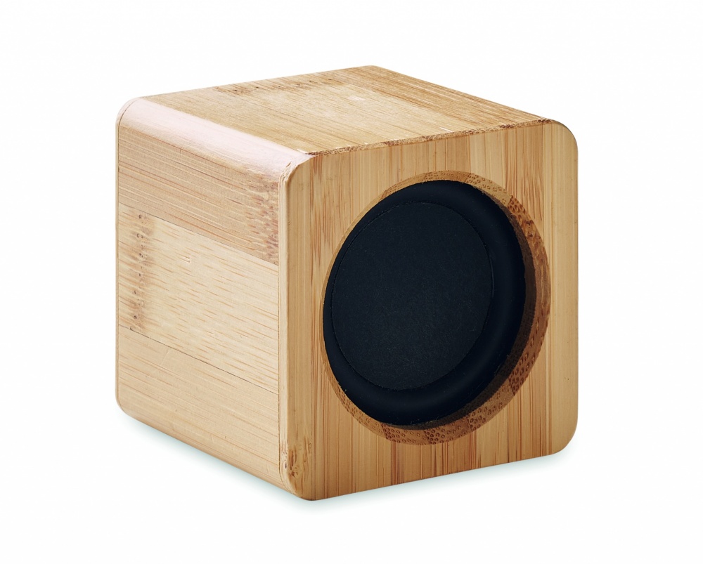 Logotrade promotional product picture of: Bamboo wireless speaker