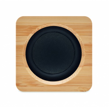 Logo trade promotional merchandise photo of: Bamboo wireless speaker