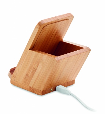 Logotrade business gifts photo of: Wireless charger pen holder 5W BAICOI