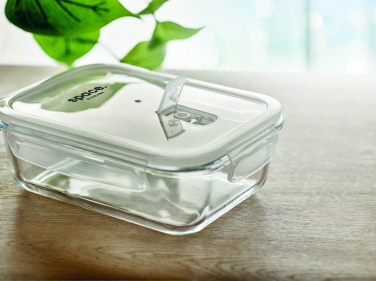Logo trade promotional product photo of: Glass lunchbox & PP lid 900ml