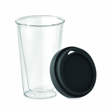Logo trade advertising products picture of: High borosilicate glass 350ml