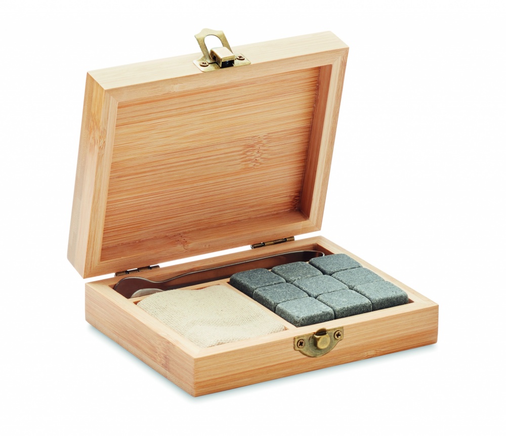 Logotrade promotional gift image of: 9 stone ice cubes in box