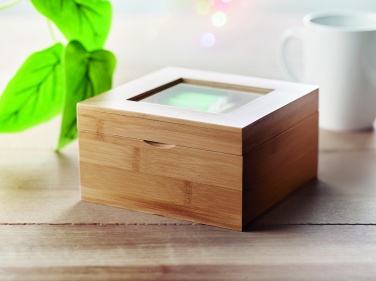 Logotrade promotional product picture of: Bamboo tea box