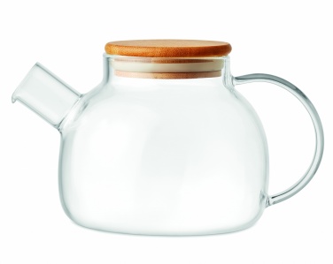 Logo trade promotional merchandise image of: Teapot borosilicate glass 850ml