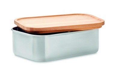 Logo trade corporate gifts image of: Stainless steel lunchbox 600ml