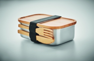 Logo trade promotional items picture of: Stainless steel lunchbox 600ml