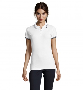 Logotrade business gifts photo of: PASADENA women polo 200g