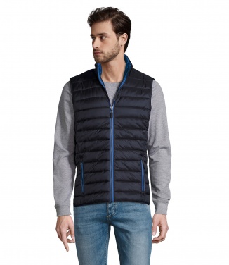 Logo trade promotional merchandise picture of: WAVE MEN Bodywarmer