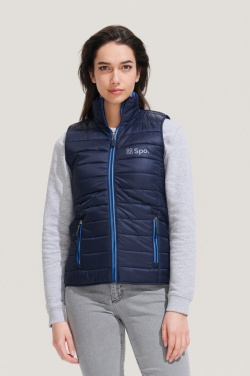 Logo trade promotional gifts image of: WAVE WOMEN BODYWARMER 180g