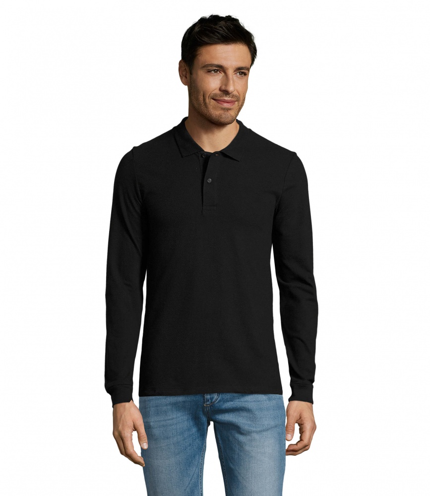 Logotrade promotional giveaway image of: PERFECT LSL MEN POLO 180