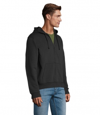 Logo trade promotional items image of: SPIKE MEN ZIP HOODIE SWEAT