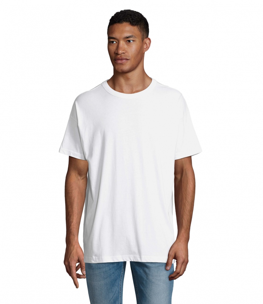 Logo trade promotional merchandise picture of: BOXY MEN OVERSIZED T-SHIRT