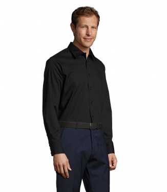 Logo trade business gift photo of: BRIGHTON men shirt 140g