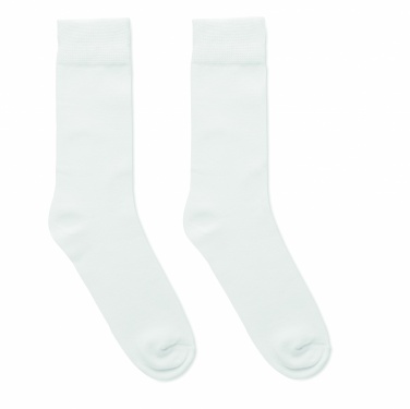 Logo trade corporate gift photo of: Pair of socks in gift box L
