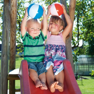 Logo trade promotional merchandise image of: Mini beach ball ACAPULCO